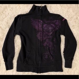 Harley Davidson zip up jacket